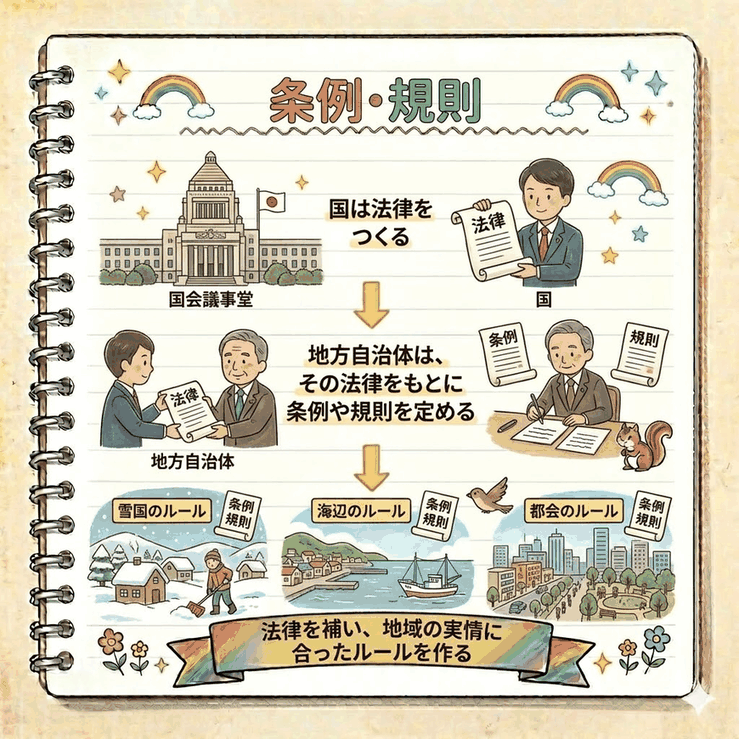 公民テーマの図解